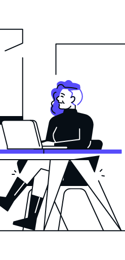 Student at Desk